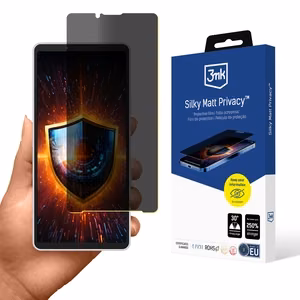 3mk Silky Matt Privacy – privātuma ekrāna aizsargs modelim Sony Xperia 10 VIII