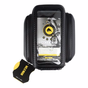 WILDMAN ceļojumu soma velosipēda rāmim ar rāvējslēdzēju E6S 1,2L (4"-7") melns