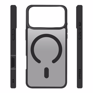 Etteri Matēts Mag maciņš for iPhone 17 Pro melns