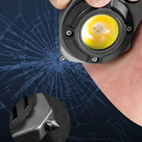 Mini lukturītis LED atslēgu piekariņš W5143 Type C ar 2 skrūvgriežu uzgaļiem zils