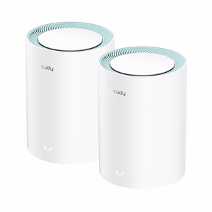 Cudy M1300 divjoslu piekļuves punkts/maršrutētājs, 2 ierīces, 2,4/5 GHz, Wi-Fi 5 (802.11ac), balts