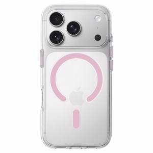 Liavec Pure vāciņš ar kameras vadības pogu, paredzēts iPhone 18 Pro Max/17 Pro Max, rozā