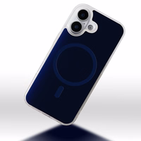 Lowkey Mag for iPhone 16 Pro Max 6,9" tumši zils