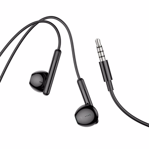 HOCO vadu austiņas Jack 3,5 mm ar mikrofonu M93 melnas