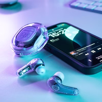 Acefast T8 TWS Bluetooth bezvadu austiņas - gaiši zilas