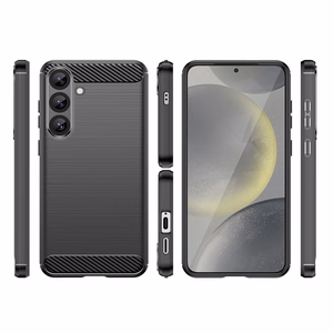Carbon maciņš priekš Samsung Galaxy S26 melns