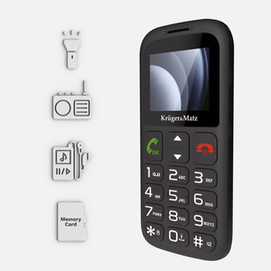 Kruger&Matz Simple 923 GSM tālrunis senioriem