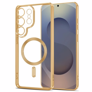 Tech-Protect MagFlex Maciņš for Samsung Galaxy S26 Ultra - caurspīdīgs zelta