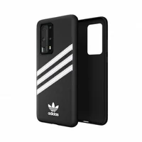 Adidas OR veidots apvalks PU Huawei P40 - melna un balta