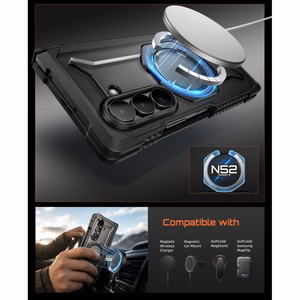 Supcase UB Grip Mag MagSafe maciņu komplekts, 2 gab., Samsung Galaxy Z Fold 8, melns