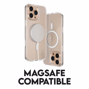 CARE by PanzerGlass Flagmanis viedtālruņa apvalks iPhone 16 Pro Max 6.9" balts/balts Magnētiskais 1340