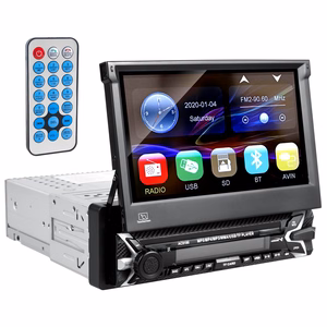 Audiocore AC9100 radio Car Digital Black, Red