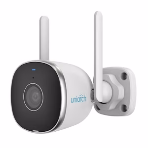 Uniarch UHOB2RM2F3 2 MP āra cilindriskā Wi-Fi kamera ar divvirzienu audio, IP67