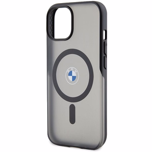 BMW IML Signature MagSafe apvalks iPhone 15 Plus / 14 Plus - melns
