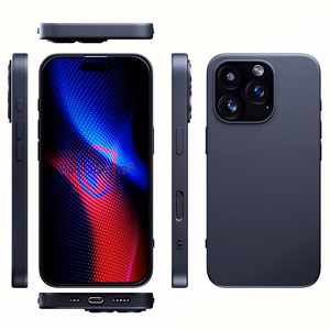 3mk Matēts apvalks Pro Apple iPhone 16 Pro Max - matēts melns