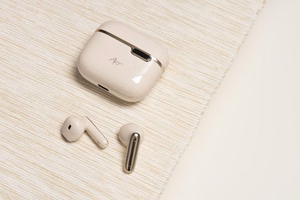 ART bezvadu austiņas Bluetooth TWS ar dokstaciju Type C AP-TW-B4W balta