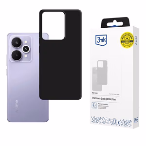 3mk Matt viedtālruņa apvalks Realme 15 5G / 15 Pro 5G - melns