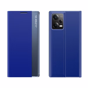 New Sleep viedtālruņa apvalks Xiaomi Redmi Note 12 Pro+ ar statīvu zila
