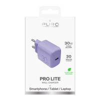 Puro Pro Lite 30W USB-C sienas lādētājs - violets