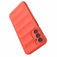 Viedtālruņa apvalks Magic Shield Samsung Galaxy A24 4G elastīgs aizsargs - sarkans