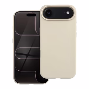 Case for iPhone 17 Air Forcell F-Protect Frame Premium compatible with MagSafe antique white
