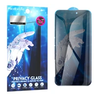 Borofone rūdītais aizsargstikls BF7 Diamond Armor pilnekrāna privātuma (anti-spy) Iphone 15 Pro viedtālrunim - 10 gabalu komplekts