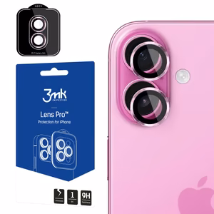 3mk Lens Protection Pro закалённое стекло для iPhone 17 - фиолетовое