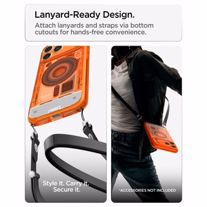 Spigen Ultra Hybrid MagSafe maciņš iPhone 18 Pro Max / 17 Pro Max, oranžs