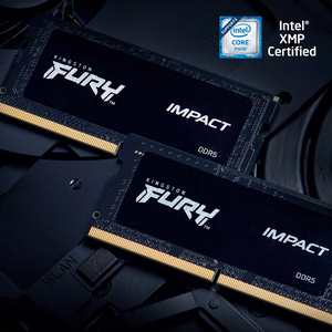 Kingston Technology FURY 64GB 5600MT/s DDR5 CL40 SODIMM (komplekts no 2) Impact PnP