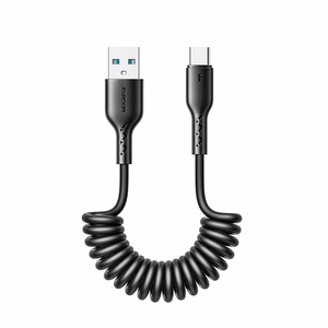 USB kabelis Joyroom SA38-AC3 USB uz USB-C 3A 1,5 m melns