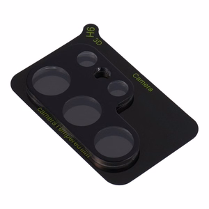 5D pilnas līmes kameras rūdītais stikls – Samsung Galaxy S25 Ultra melns