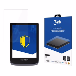 3mk FlexibleGlass (līdz 8.3") – planšetdatora ekrāna aizsargs modelim PocketBook InkPad 3 Pro
