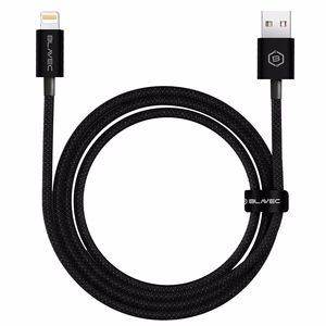 Blavec Kabeļa Candy pīts - USB uz Lightning - 2,4A 2 metri Apple CarPlay (CCA-UL24B20) melns