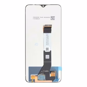 Ekrāns Xiaomi Redmi 9T / Poco M3 / Redmi Note 9 4G ar skārienekrāna stiklu melns Refurb