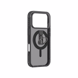 AmazingThing Titan Pro Grip Ring komplekts viedtālruņa apvalks iPhone 17 Pro, saderīgs ar MagSafe - melns