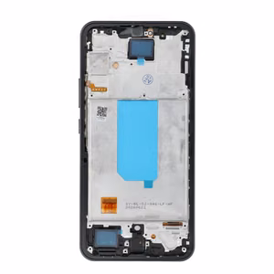 REWA OLED LCD displejs ar rāmi SAMSUNG A34 5G, melns