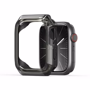 DUX DUCIS apvalks TAMO Apple Watch 10 sērijai 42 mm caurspīdīgs ar melnu