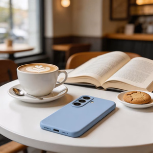 Tech-Protect Silicone MagSafe maciņš Samsung Galaxy S26 - zils