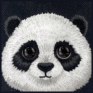 Nimmy Big Eyed Pet 2.0 Panda Viedtālruņa apvalks priekš iPhone 16 - melns
