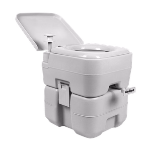 REBEL ACTIVE pārnēsājama tūrisma tualete, 20 l / 12 l