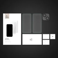 Tech-Protect Supreme komplekts iPhone 15 2x rūdītais stikls ekrānam / rūdītais stikls kamerai