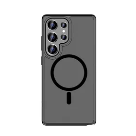 Rock Guard Touch Matte Series Magnētiskais viedtālruņa apvalks Samsung Galaxy S25 Ultra pelēks