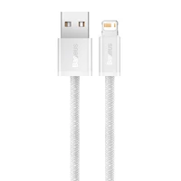 Baseus Dynamic kabelis USB uz Lightning, 2.4A, 2m (balts)