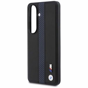 BMW Perforated Stripe Logo MagSafe Maciņš for Samsung Galaxy S26 - zils