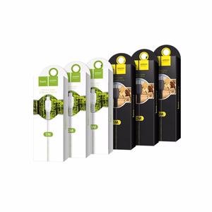 Kabelis USB A uz USB C Hoco 2,4A 3 m X20 melns