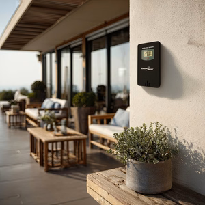 Bezvadu WiFi vadāma meteoroloģiskā stacija GB522