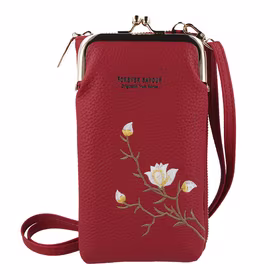 Adīts maciņš telefonam GCW17 sarkans