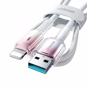 USB kabelis Joyroom S-A42 balts Lightning 120cm