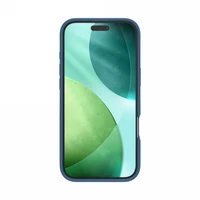 ZAGG Manhattan Snap Magnētiskais viedtālruņa apvalks iPhone Air – tumši zils