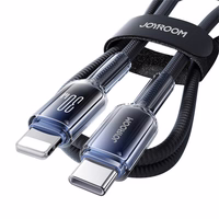 USB-C - Lightning kabelis Joyroom S-A42 30W 1.2m melns